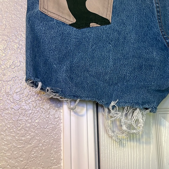 Denim Shorts ♻️👖 - Picture 3 of 12